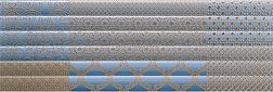 KerGres Tack Modul Blue B Декор 25х75 см
