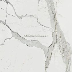 Kerlite Allure Calacatta Glossy Белый Глянцевый Керамогранит 120x120x0,65