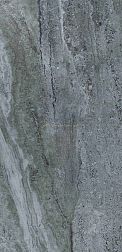 Flavour Granito Tera Dark Glossy Черный Полированный Керамогранит 60x120 см