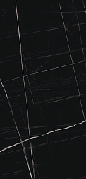 Flavour Granito Rain Forest Black High Glossy Черный Полированный Керамогранит 60x120 см