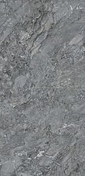 Flavour Granito Dark Grigio Marco Glossy Серый Полированный Керамогранит 60x120 см