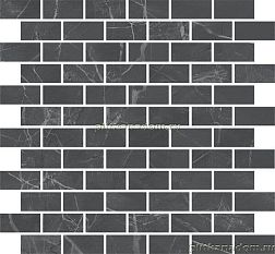 Kerama Marazzi Буонарроти MM13106T Декор серый темный мозаичный 30х32 см