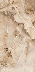 Flavour Granito Passion Onyx Dark Brown Glossy Бежевый Полированный Керамогранит 60x120 см