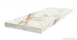 Coliseum Gres Помпеи 620070002162 Уайт угловая левая Ступень 33x90 см