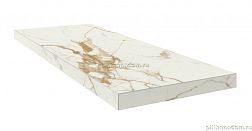 Coliseum Gres Помпеи 620070002160 Уайт угловая правая Ступень 33x90 см