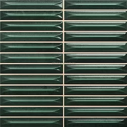 Ceramica Vilar Albaro Nairobi Arrow Green 1,5x10 Настенная плитка 20x20x0,78 см