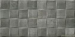 Keraben Barrington Art Graphite Серая Матовая Настенная плитка 25x50 см