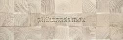 Paradyz Daikiri Beige Wood Kostki Struktura Настенная плитка 25х75 см