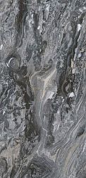 Flavour Granito Zura Black Glossy Черный Полированный Керамогранит 60x120 см