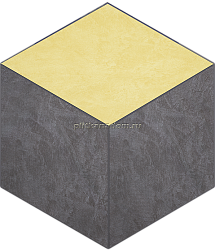 Ametis Spectrum SR06-SR04 Yellow Cube Микс Неполированная Мозаика 25х29 см