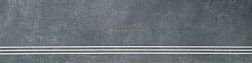 Alpas Euro Beton Anthrazite Серая Матовая Ступень фронтальная 30x120 см